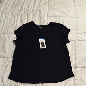 New without tags Buffalo David Bitton Black Short Sleeve Top